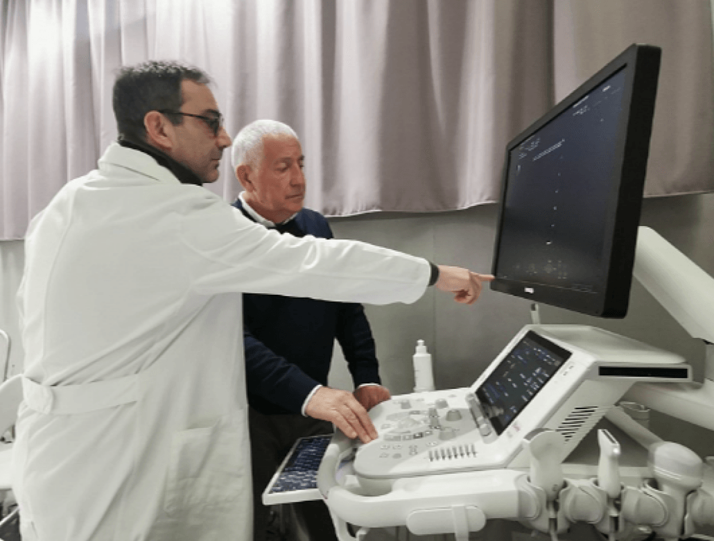 lecografia con intelligenza artificiale e al medical center